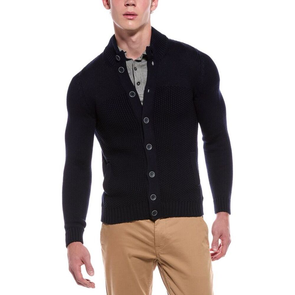 Slowear Mens Cardigan, Green